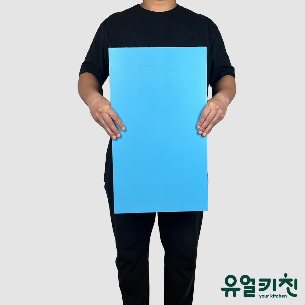 업소용 위생 도마 플라스틱 식당용 도마 60x35cm(13.5T), 블루