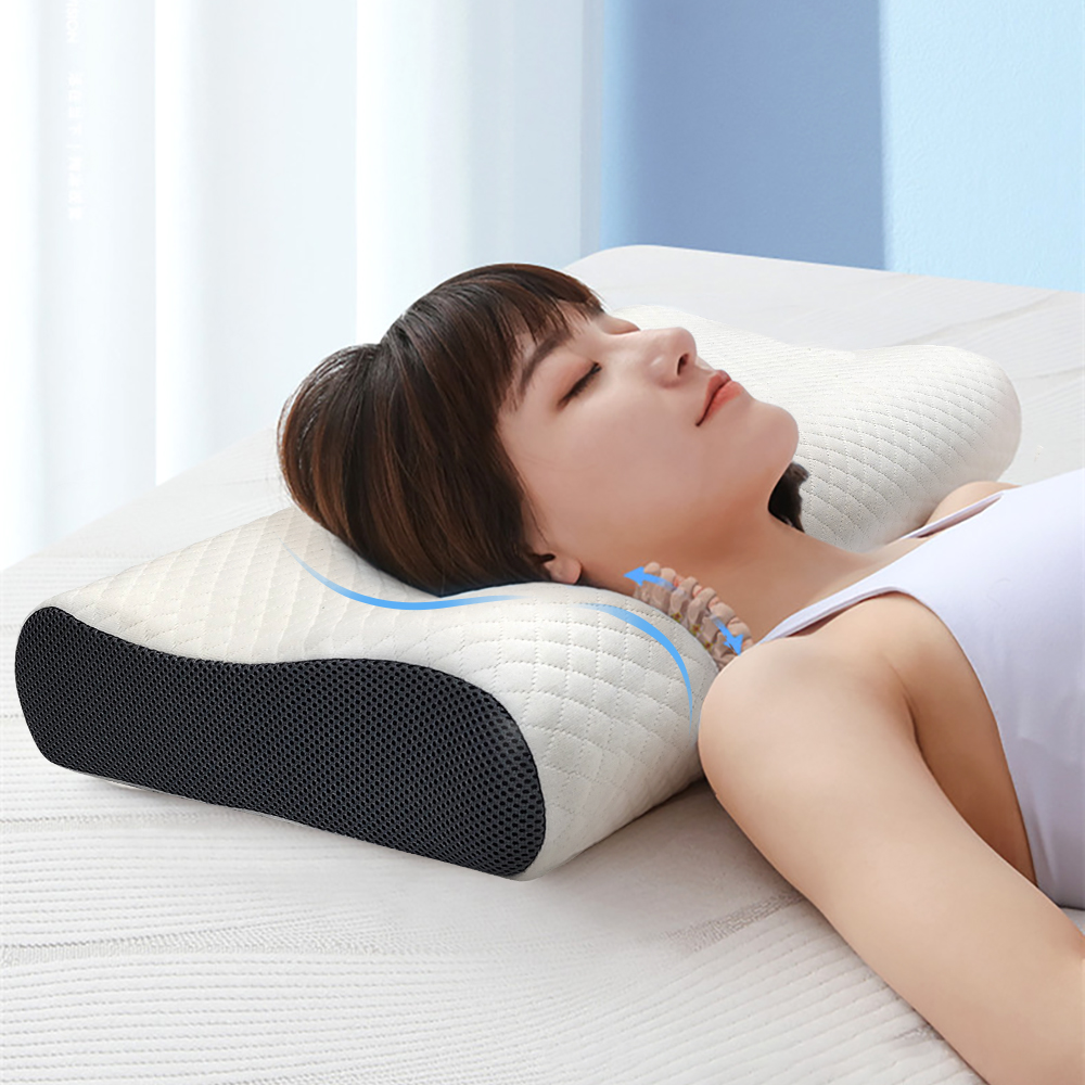 메이슬립 경추 베개 거북목 일자목 목디스크 베개 숙면 경추배게 커버2장 - 상세 이미지 5