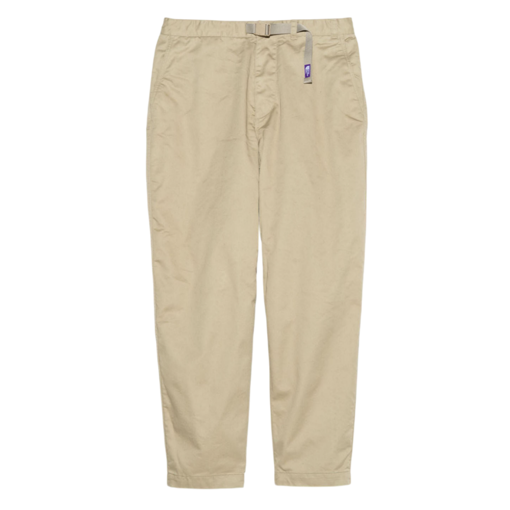 노스페이스퍼플라벨 바지 쿨맥스 치노 와이드 테이퍼드 팬츠 나나미카 25SS N24FC011 남녀공용 데일리 패션 드로우 스트링 팬츠 - 상품 이미지