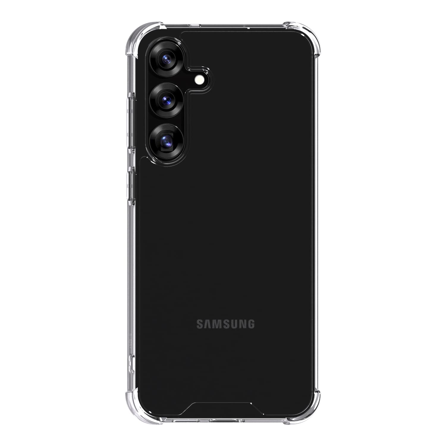 실리콘 범퍼 젤하드 탱크케이스 투명, 갤럭시S25 플러스 - 상품 이미지