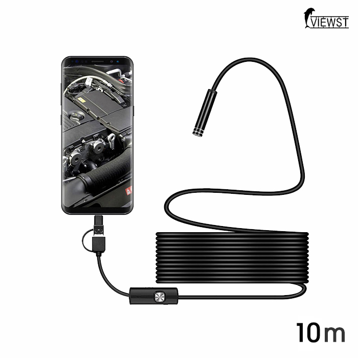 뷰스트 스마트폰 배관 내시경 카메라 하수구내시경 VIEWST-02(10m) 제품 이미지