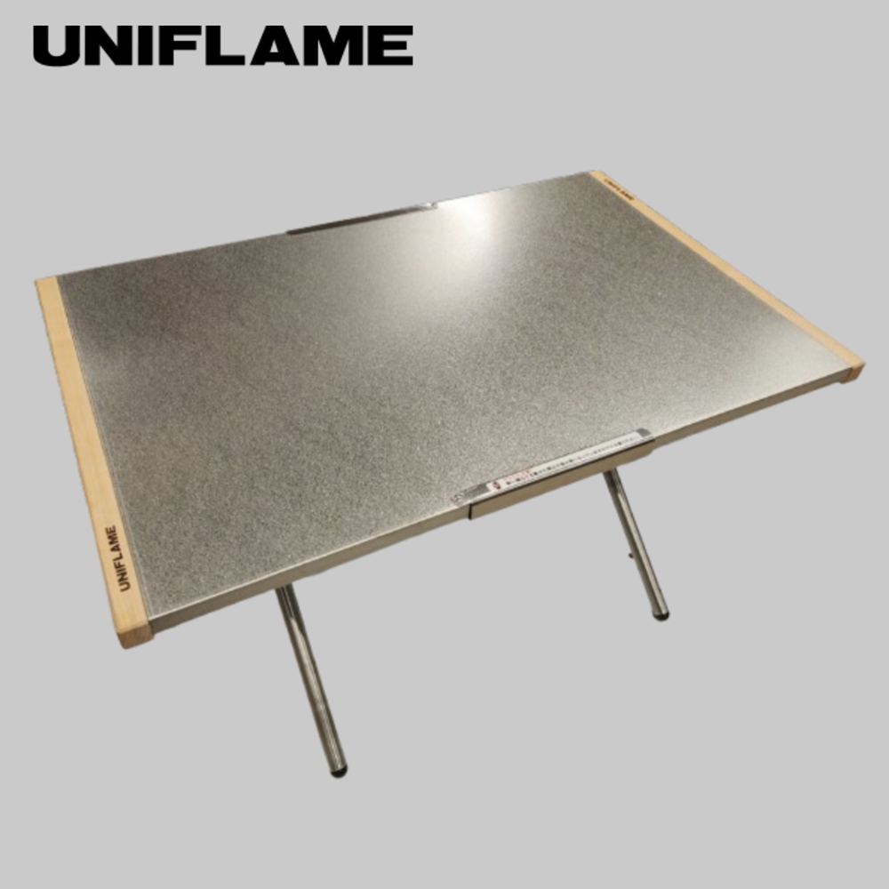 유니프레임 파이어 테이블 L 캠핑테이블 캠핑보조선반