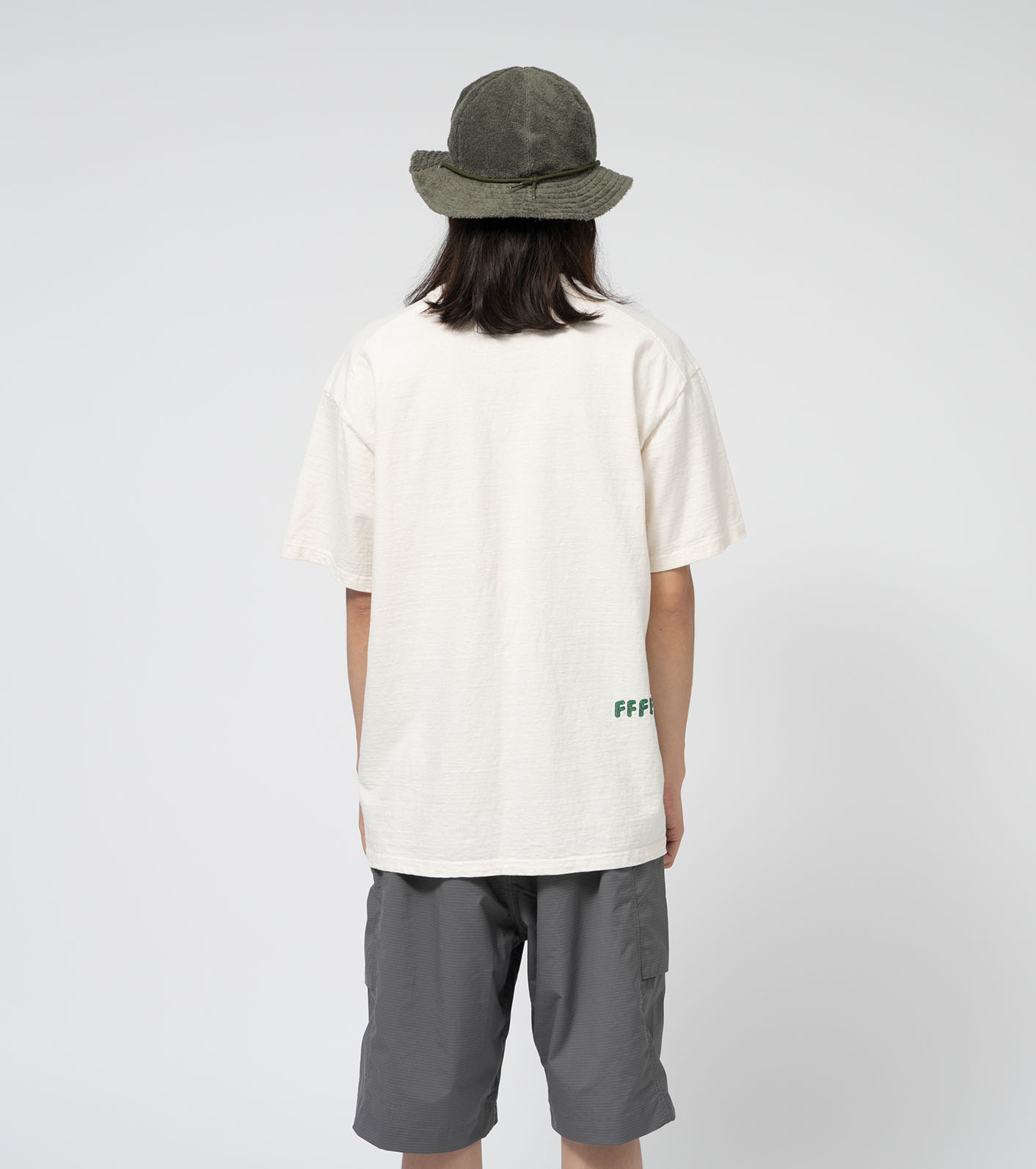 노스페이스퍼플라벨 반팔티 FFFES 그래픽 콤보 티 나나미카 25SS N25SI066 남녀공용 데일리 반팔티 프린트 로고 티셔츠 - 상세 이미지 5