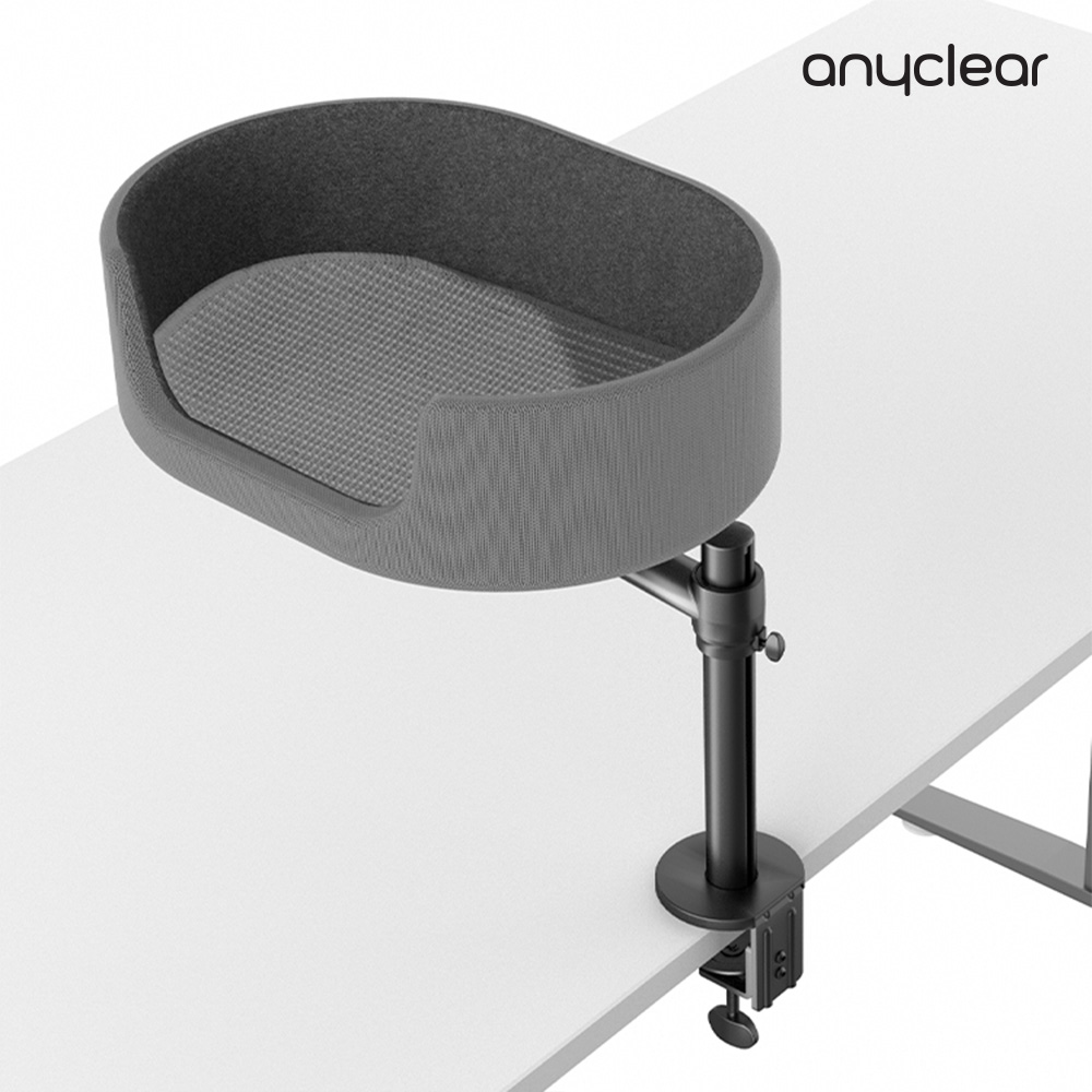 애니클리어 고양이 숨숨집 책상용 싱글 라운지 높이조절 캣폴 캣타워 CF-1