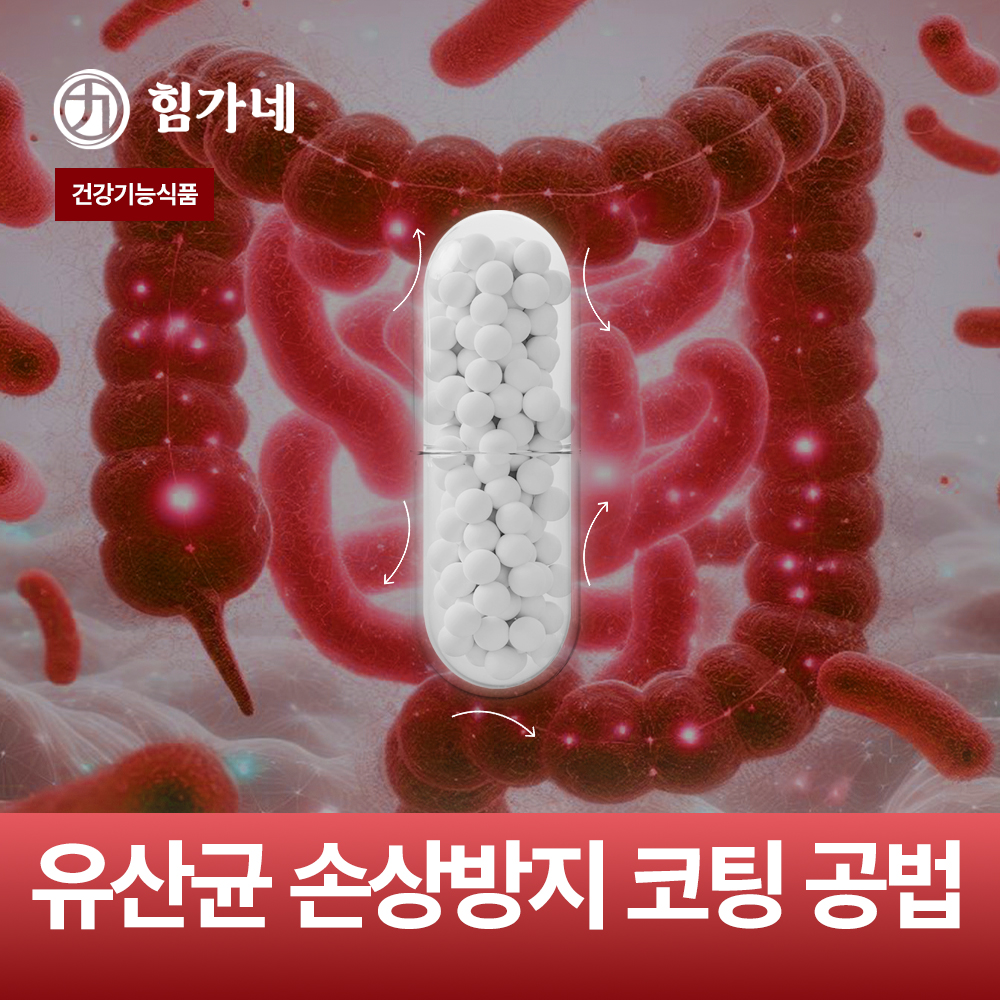 힘가네 혈당 유산균 케어 식후 혈당 상승 억제 350mgX30캡슐 1개월분 이미지 7