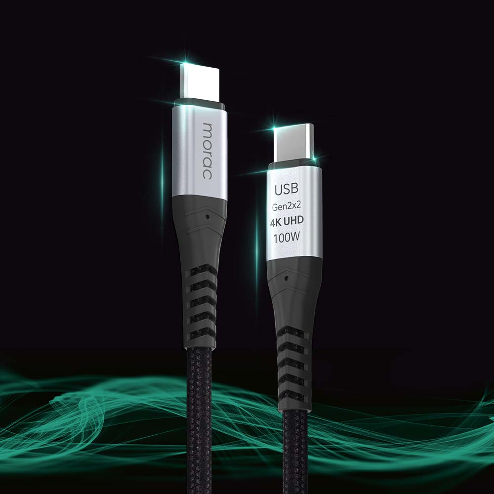 모락 크로크 USB3.2 Gen2x2 PD CtoC 100W 고속충전 케이블 1M