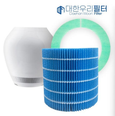 대한우리필터 [호환] 대한우리필터 <b>발뮤다</b> <b>가습기</b> 필터세트 ERN-S100 ERN-1100SD-WK