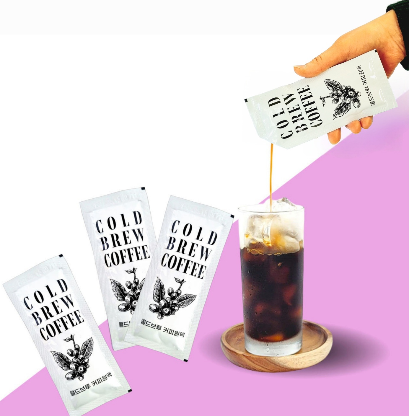 연두커피 콜드브루 시그니처 더치커피 원액 40ml 파우치 30팩 - 상세 이미지 4