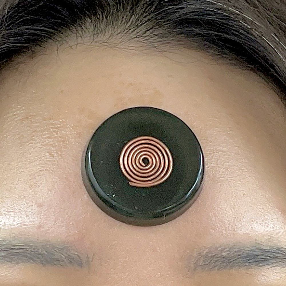 5D힐링 에너지정화 명상도구 코일 오르곤칩 오르고나이트 중M 이미지 6