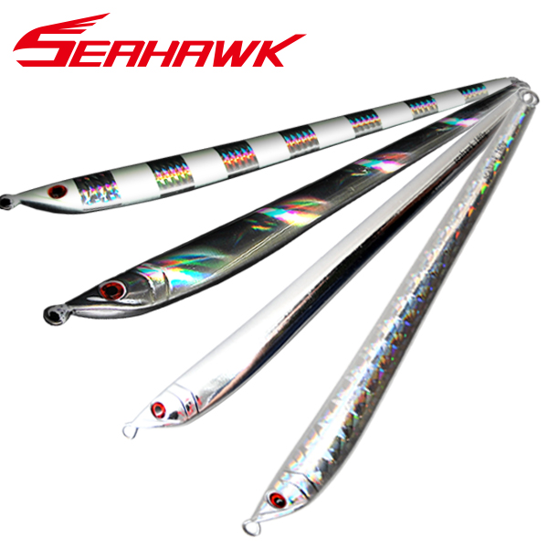 씨호크 빅게임 메탈지그 S-302 롱지그 180g-230g 부시리 방어 참치 - 상품 이미지