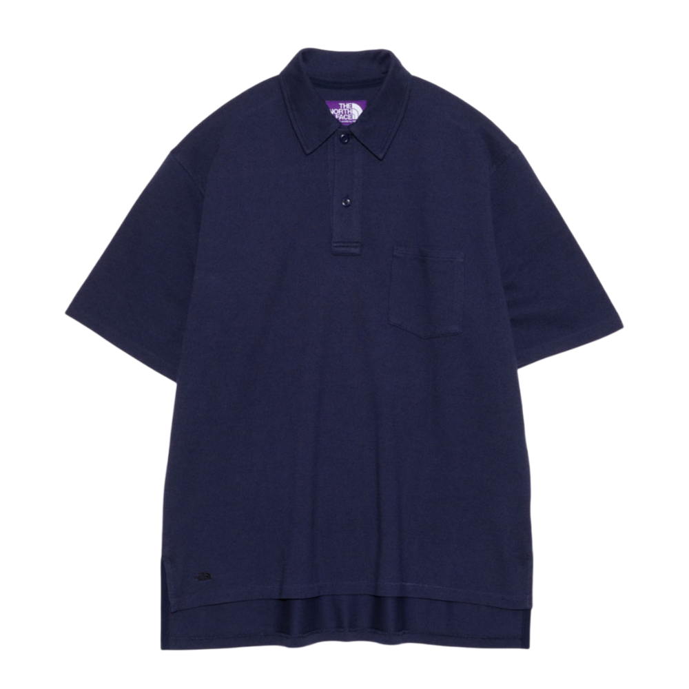 노스페이스퍼플라벨 반팔 셔츠 모스 스티치 필드 빅 폴로 나나미카 25SS N25SH091 남녀공용 카라티 카라반팔티 - 상품 이미지