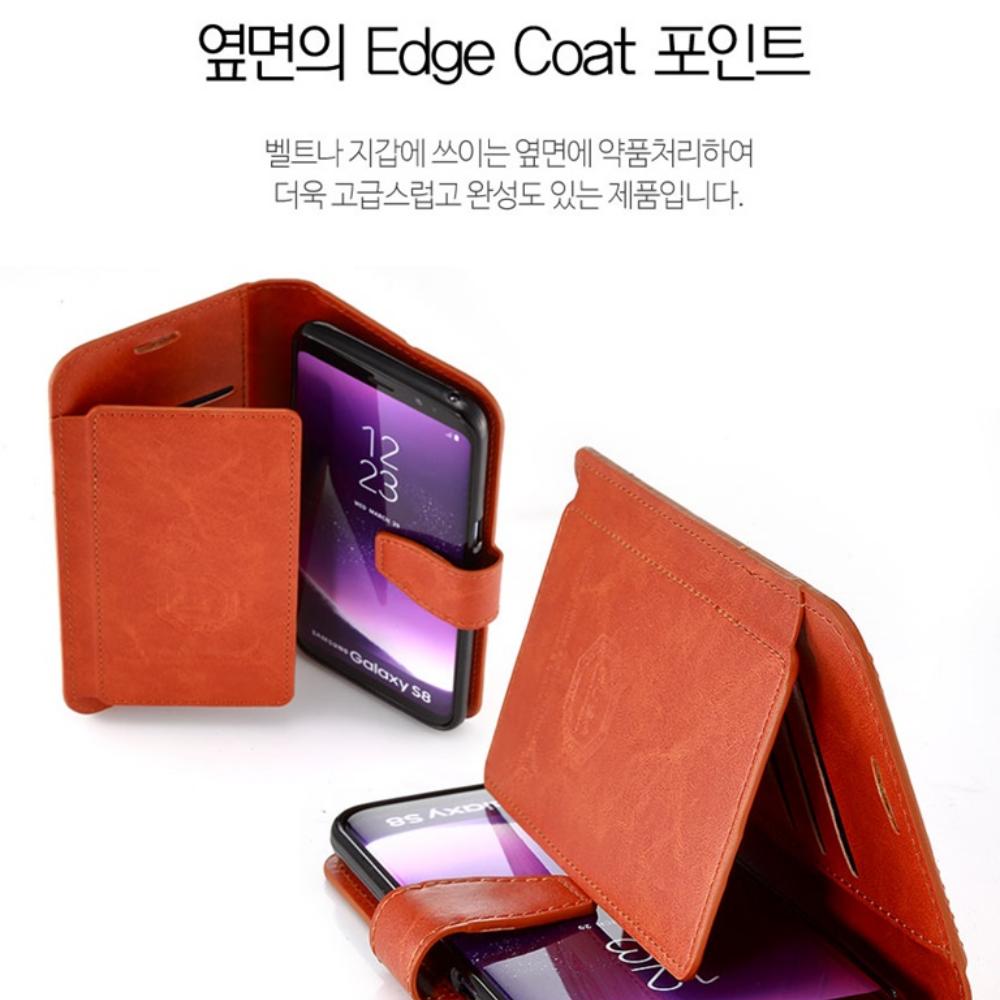 갤럭시A32 카드 케이스 이중 포켓 사노엘 SM-A325N 이미지 6