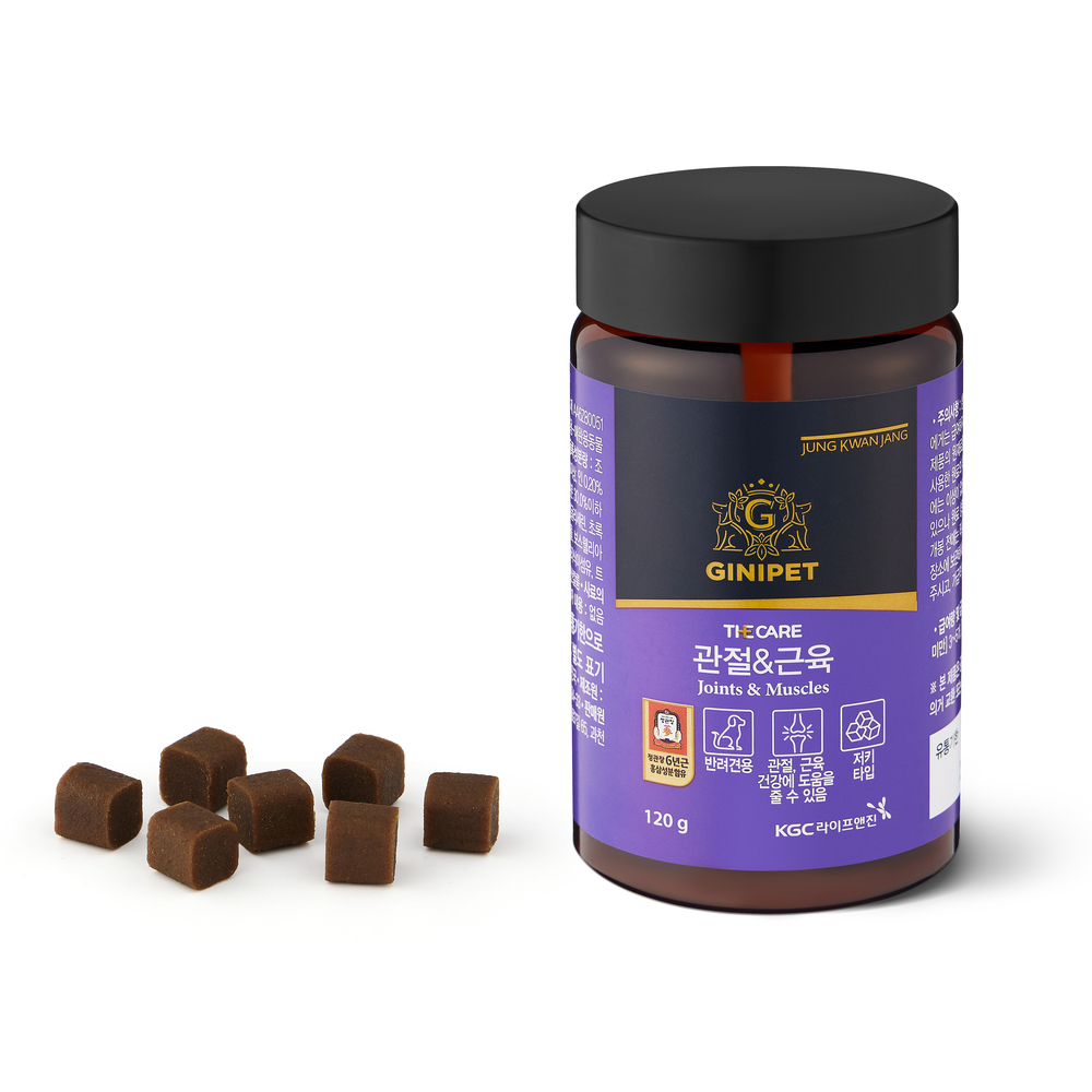 더케어 관절&근육 슬개골 건강 강아지 영양제 120g, 1개