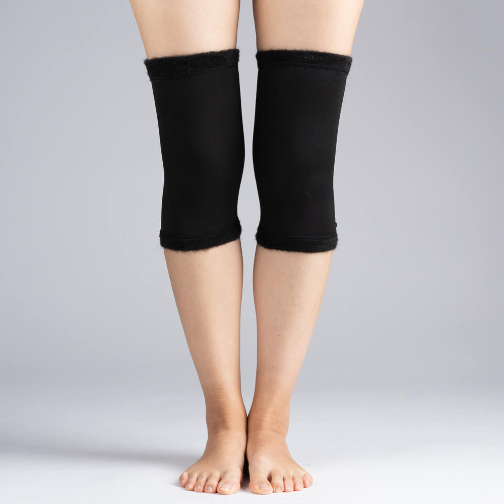 밍크 기모 융 니워머