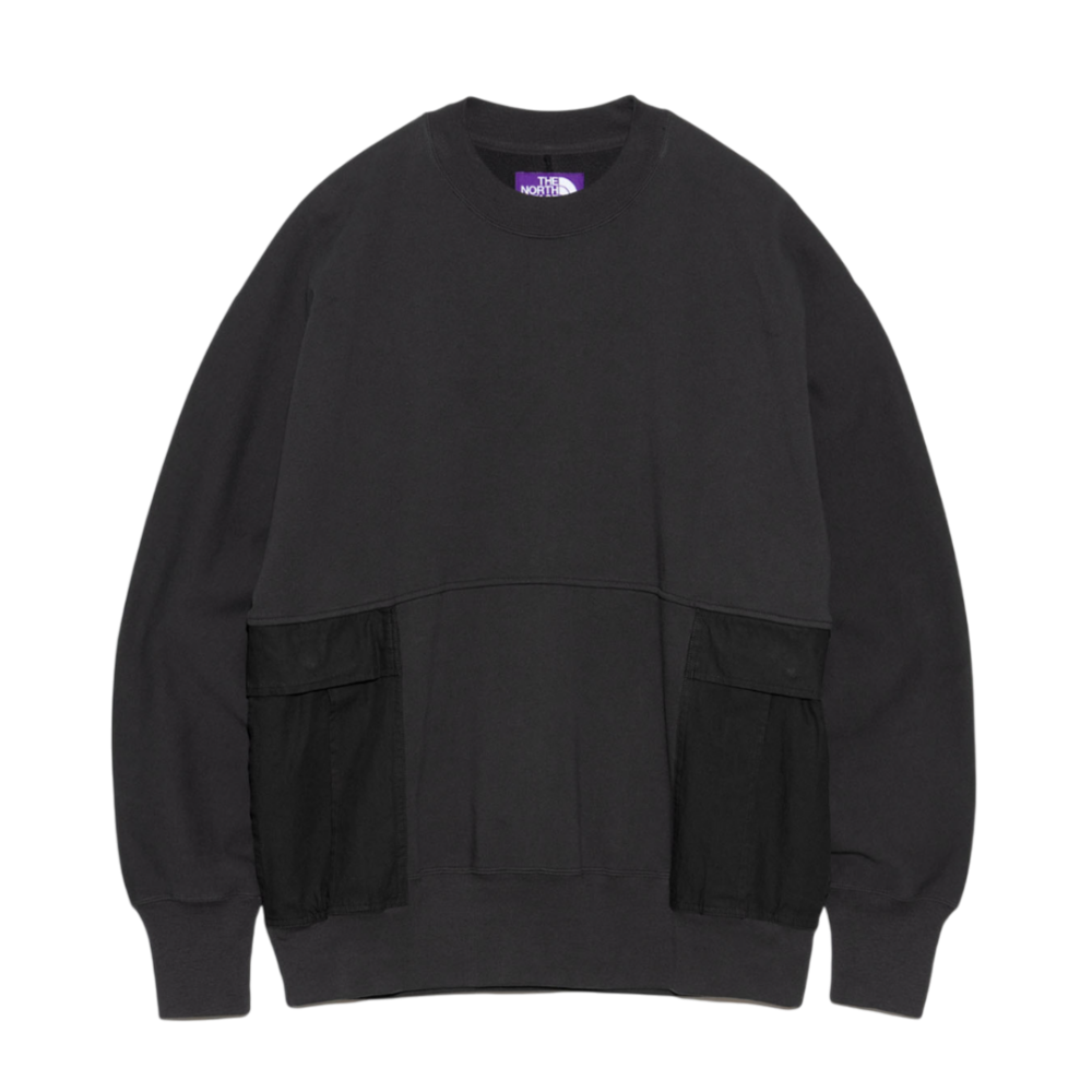 노스페이스퍼플라벨 티셔츠 11oz 크루넥 스웻셔츠 나나미카 25SS N25SH009 남녀공용 맨투맨 데일리 스웻티셔츠 - 메인 이미지