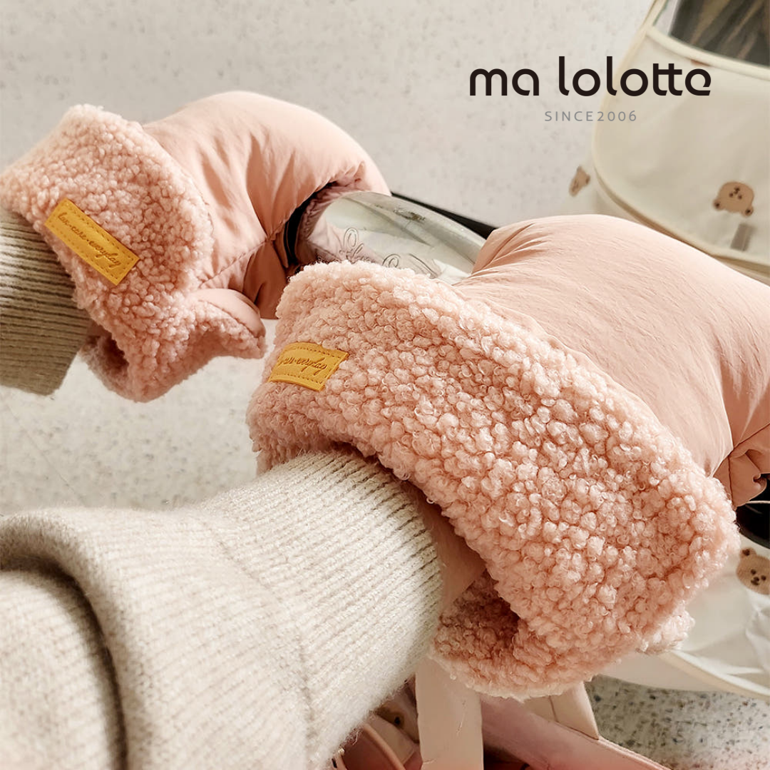 마롤로뜨 패딩 핸드머프 유모차 겨울 방한장갑