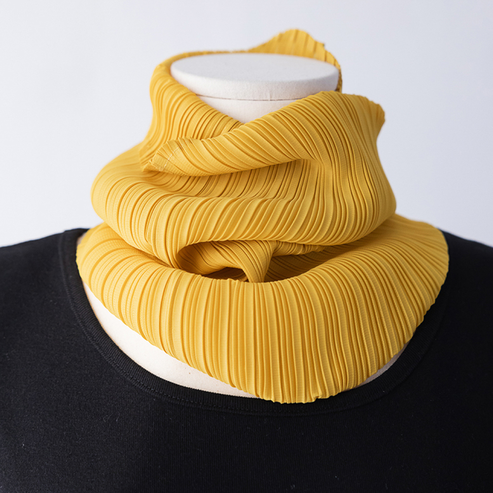 브릭스 유연한 플리츠 주름 간편 넥워머 상세 이미지 6