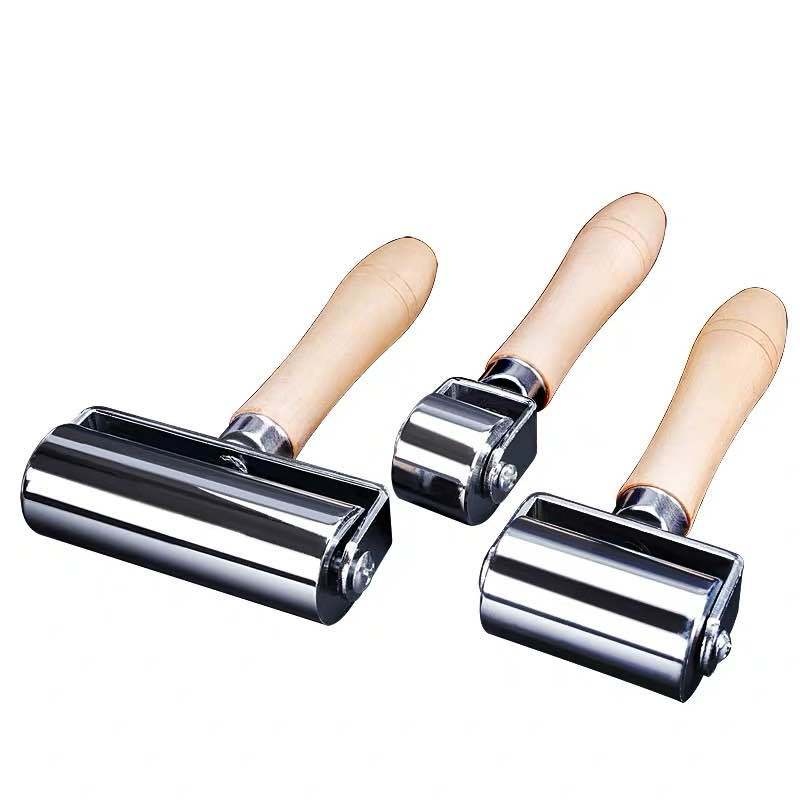 가죽 공예 롤러 도구 약칠기 공예 접착 스트랩 압착 페인트 핸드 본드접착 소형 26mm 이미지 6