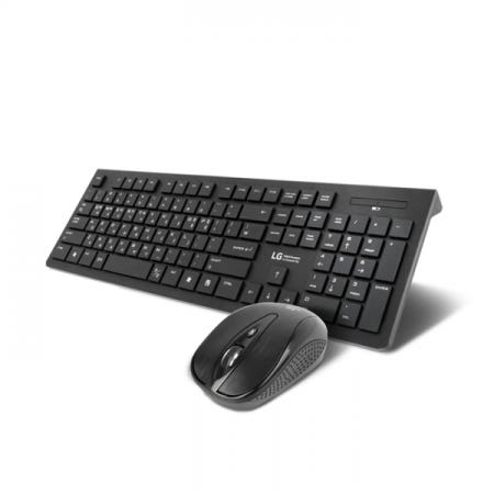 (LG)무선 Nano 2.4GHz MKS-2000 SET 블랙 /키보드+마우스
