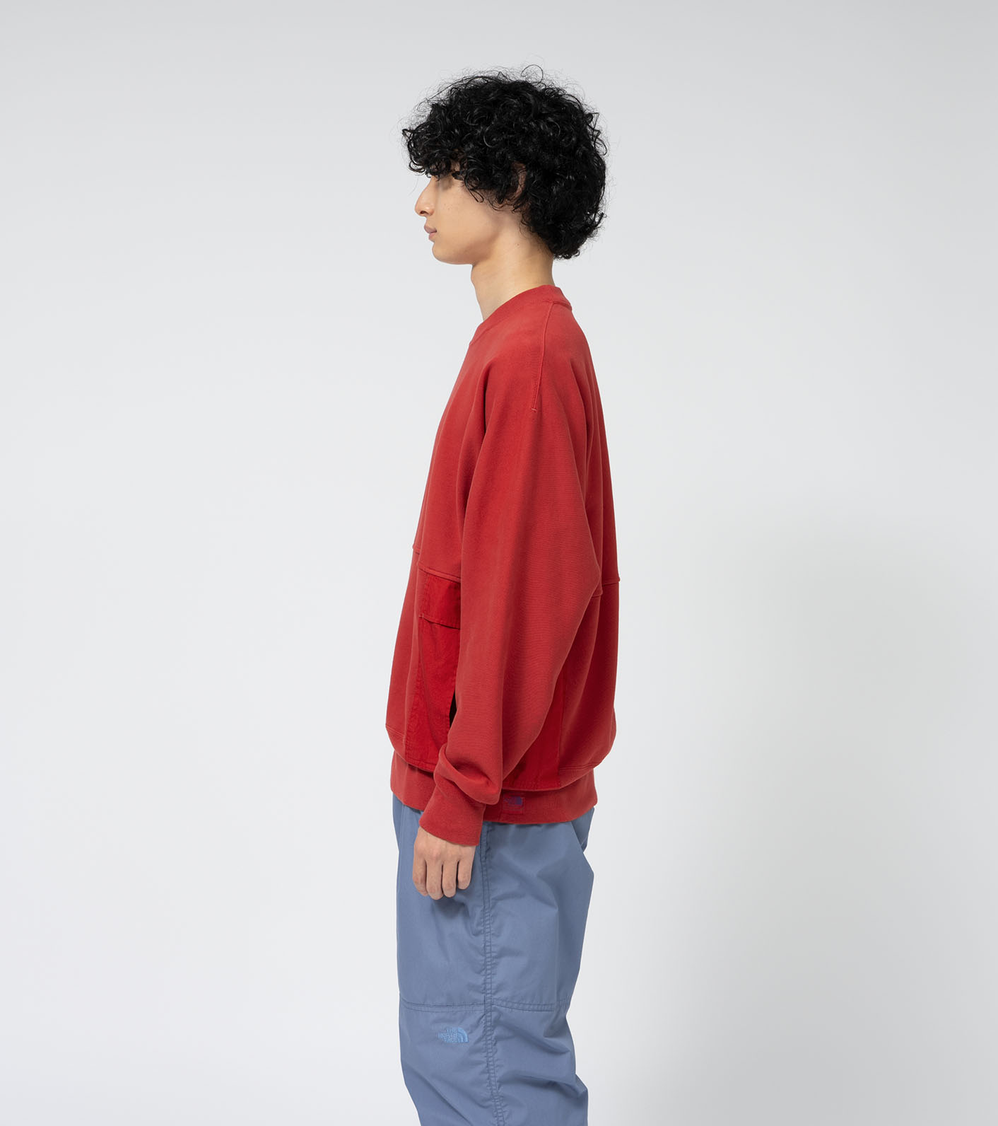 노스페이스퍼플라벨 티셔츠 11oz 크루넥 스웻셔츠 나나미카 25SS N25SH009 남녀공용 맨투맨 데일리 스웻티셔츠 - 상세 이미지 4