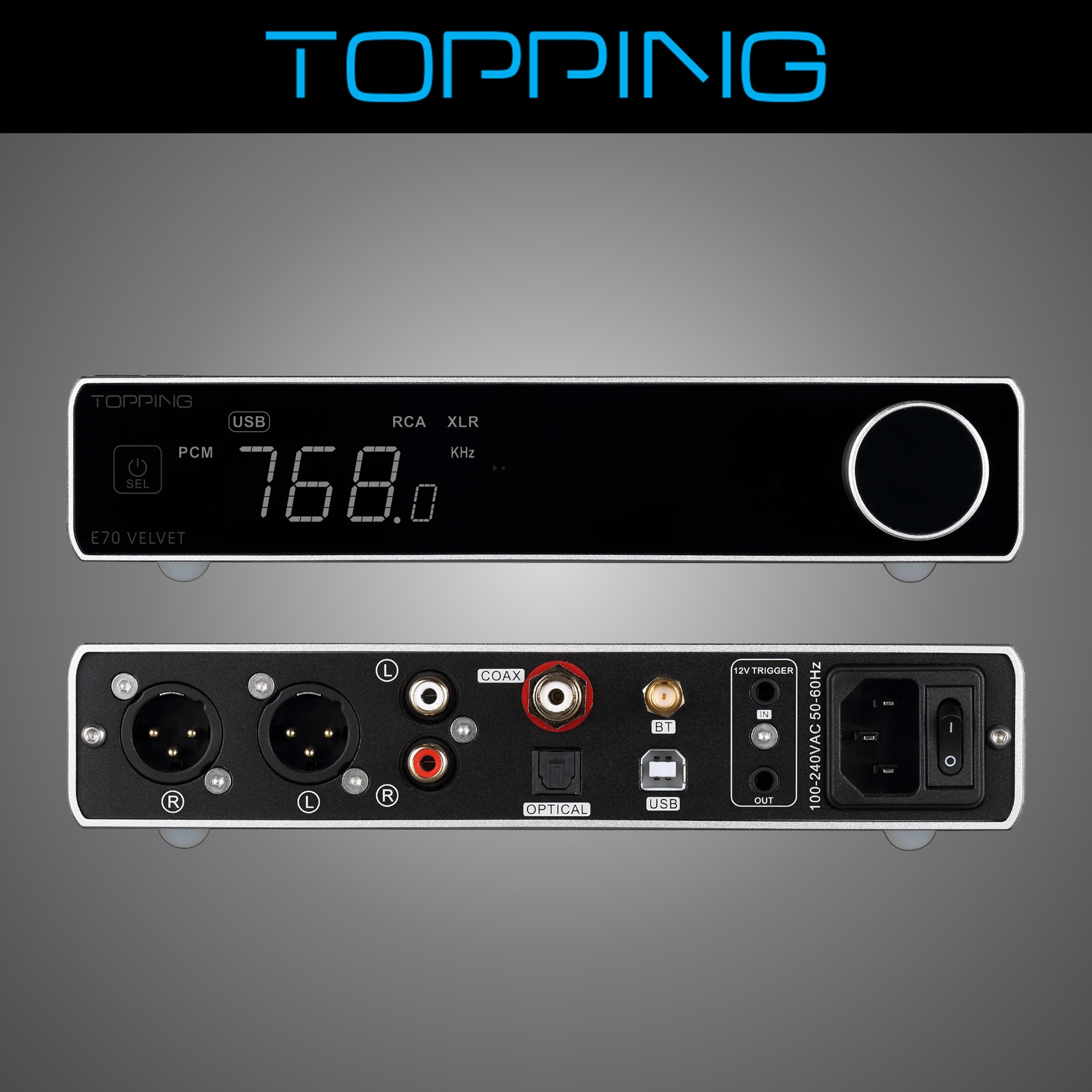 TOPPING E70 VELVET 토핑 E70 벨벳 DAC 정식수입제품 - 상세 이미지 3