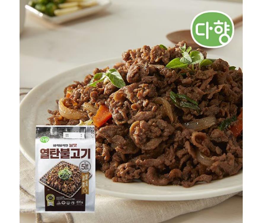 열탄불고기 매콤달콤 특제양념 (400g 3팩) : 구쿠다스