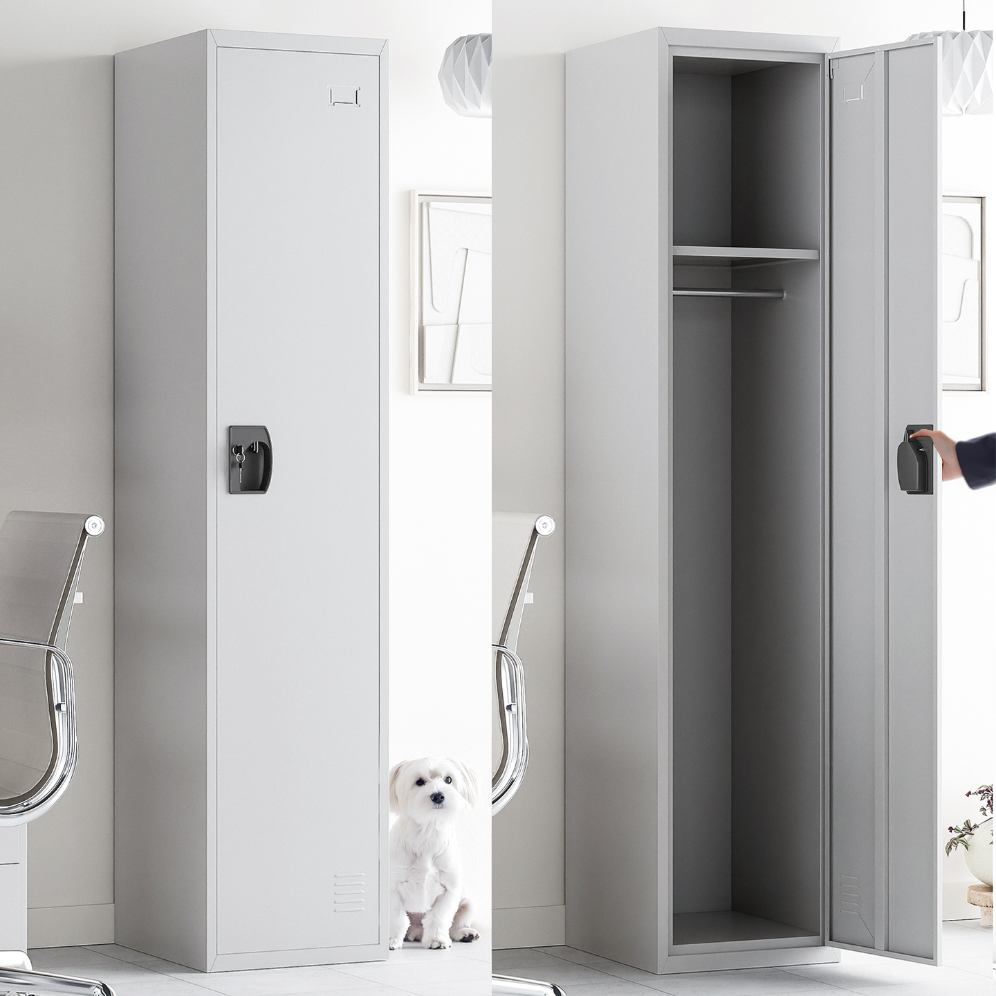 락커룸 락커 철제 캐비넷 사무실 옷장 개인 사물함 락커장 1단