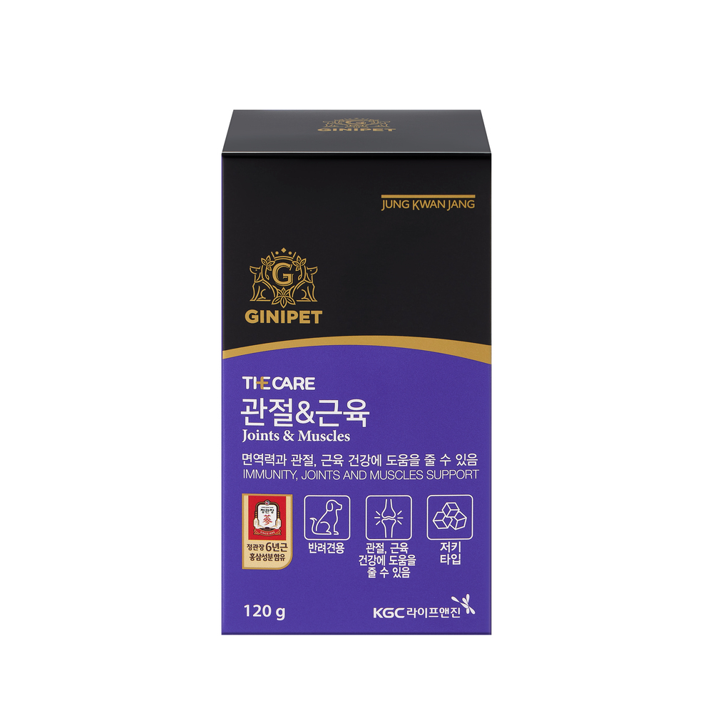 더케어 관절&근육 슬개골 건강 강아지 영양제 120g, 1개