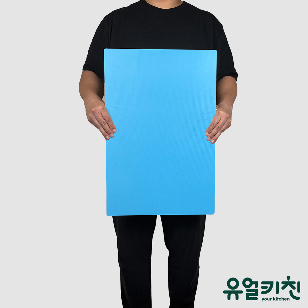 업소용 위생 도마 플라스틱 식당용 도마 60x40cm(25T), 블루