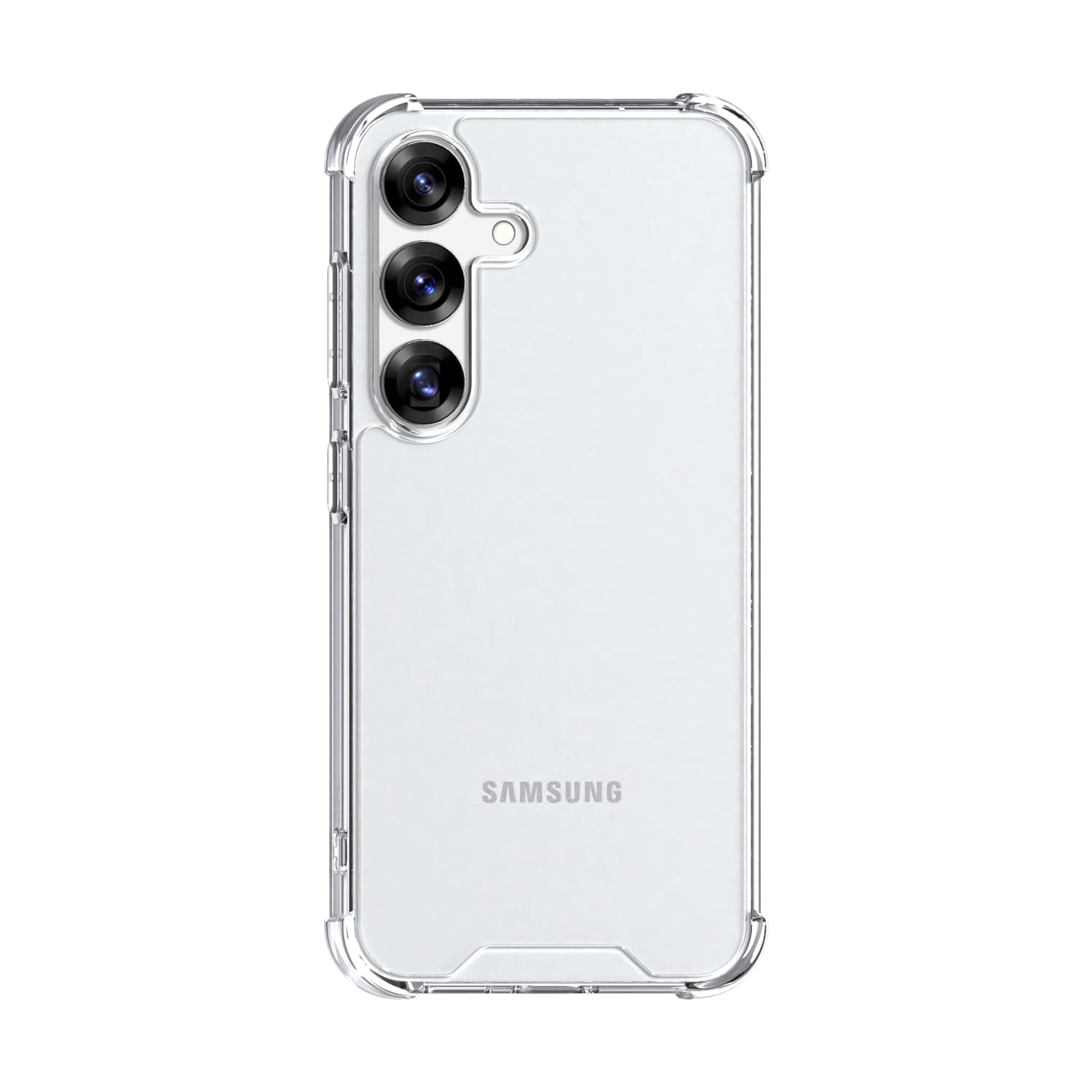 실리콘 범퍼 젤하드 탱크케이스 투명, 갤럭시S25 - 상품 이미지