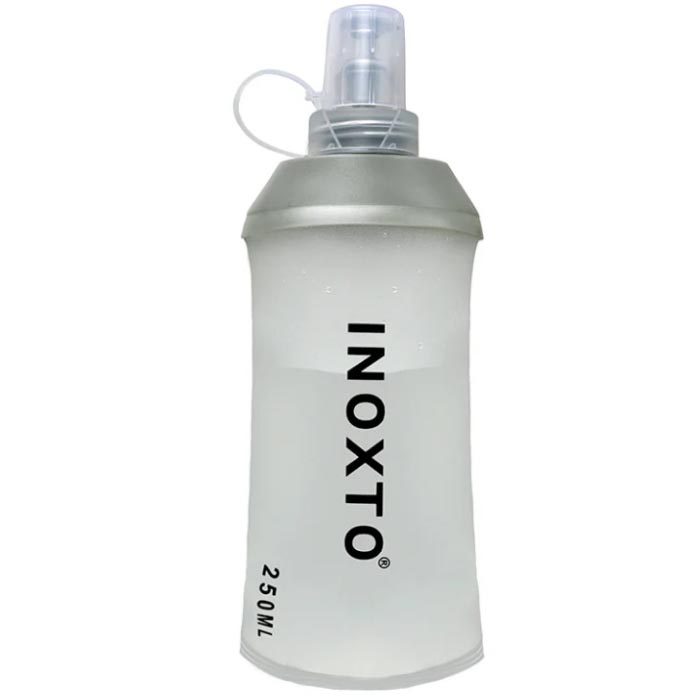 INOXTO 소프트 접이식 스포츠 물병 러닝 등산 물통 250ml - 메인 이미지