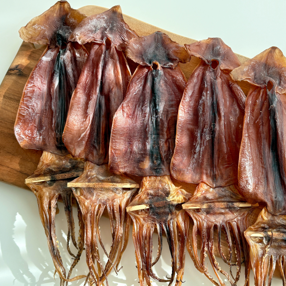 국산 쫄쫄이오징어 마른 건조 건오징어 배오징어 10마리