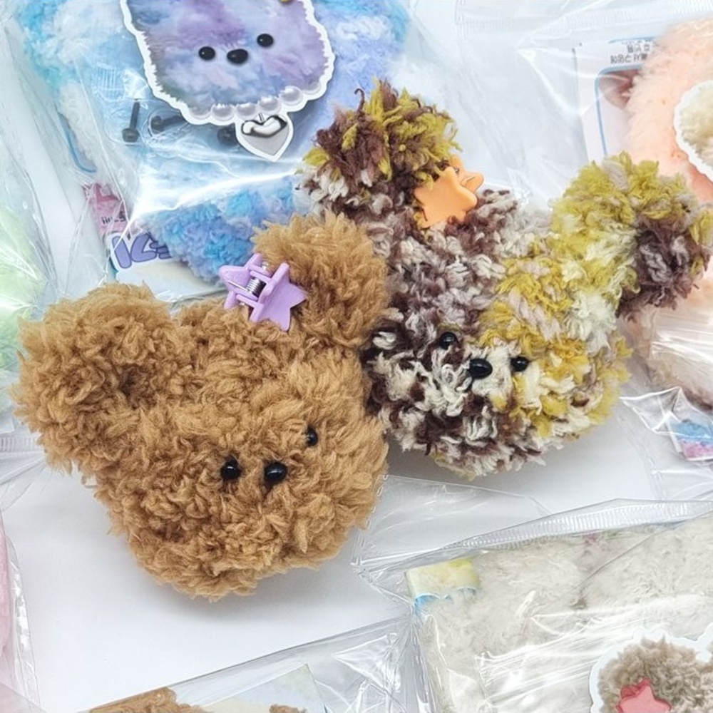 뽀글보글 모루인형만들기 DIY 재료 키트 세트 - 메인 이미지