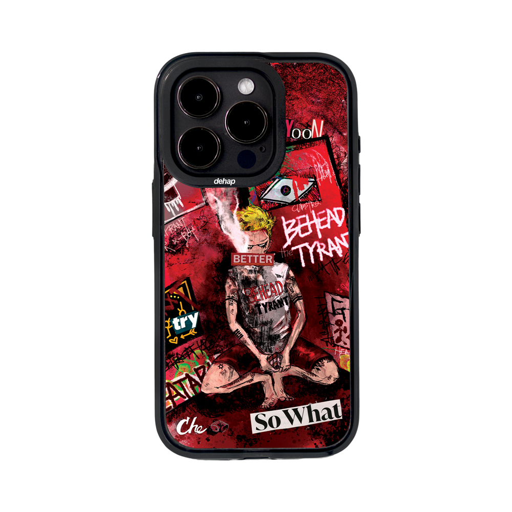 dehap x che behead 아이폰 맥세이프 케이스 아이폰17 프로맥스 그래파이트 - 상품 이미지