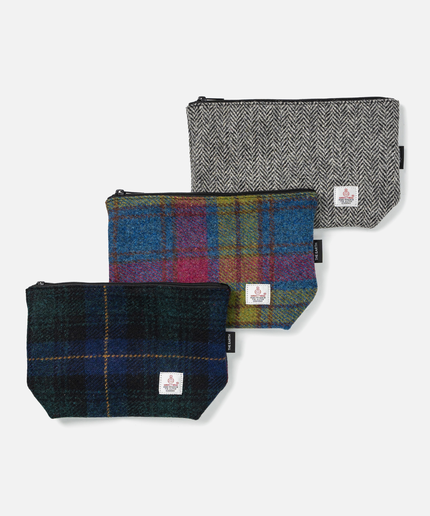 디얼스 해리스트위드 파우치 HARRIS TWEED Pouch - 상세 이미지 2