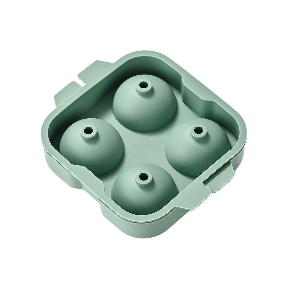 위스키 하이볼 원형 얼음틀 동그란 실리콘 얼음 트레이 아이스볼 메이커 민트