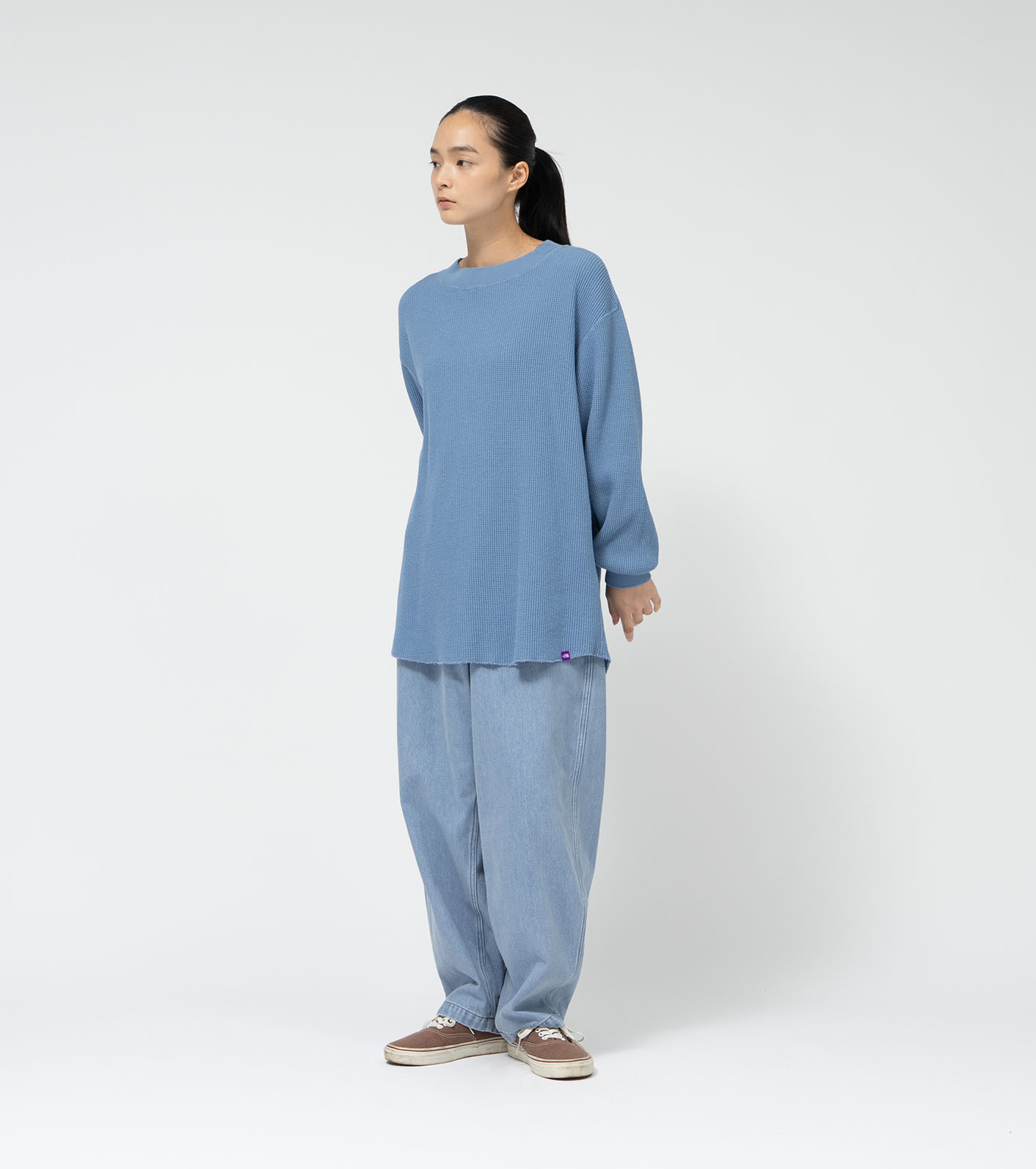 노스페이스퍼플라벨 바지 데님 필드 랩 팬츠  25SS N25SC003 남녀공용 데일리 패션 - 상세 이미지 3