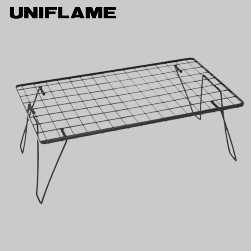 유니프레임 필드 랙 접이식캠핑테이블 캠핑선반