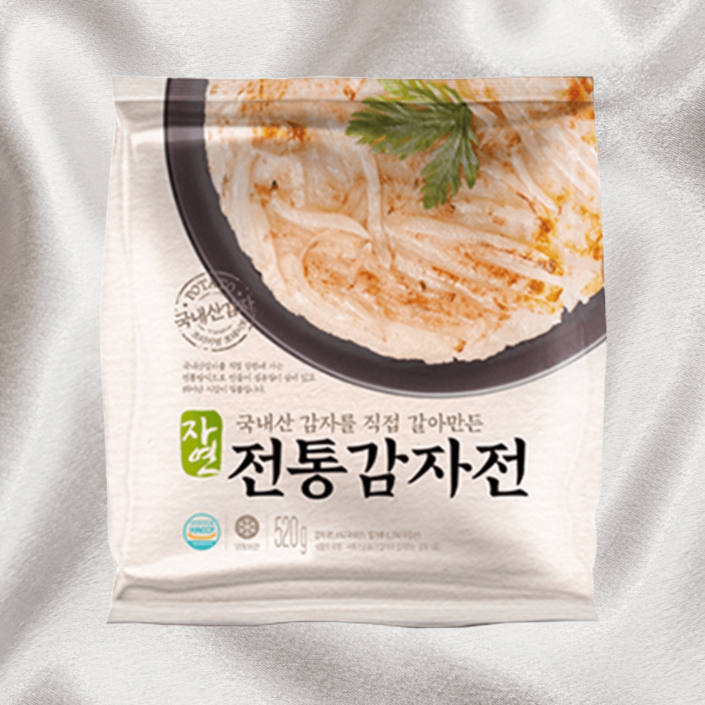 내추럴쿡부침개 전통감자전 바삭감자전 아이반찬 아이간식 390g 2개 : 오더퀄리티