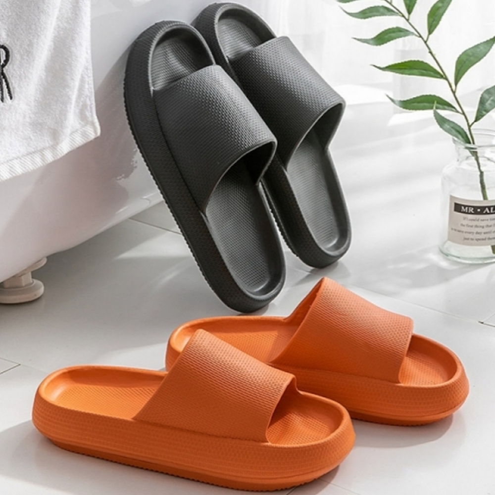 EVA 커플슬리퍼 발편하 캠핑슬리퍼 사무실 실내화 2켤레 세트