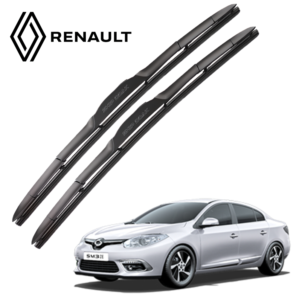 1+1 쉽딱 SM3 전차종 와이퍼 하이브리드 순정형 호환 윈도우브러쉬 스윙