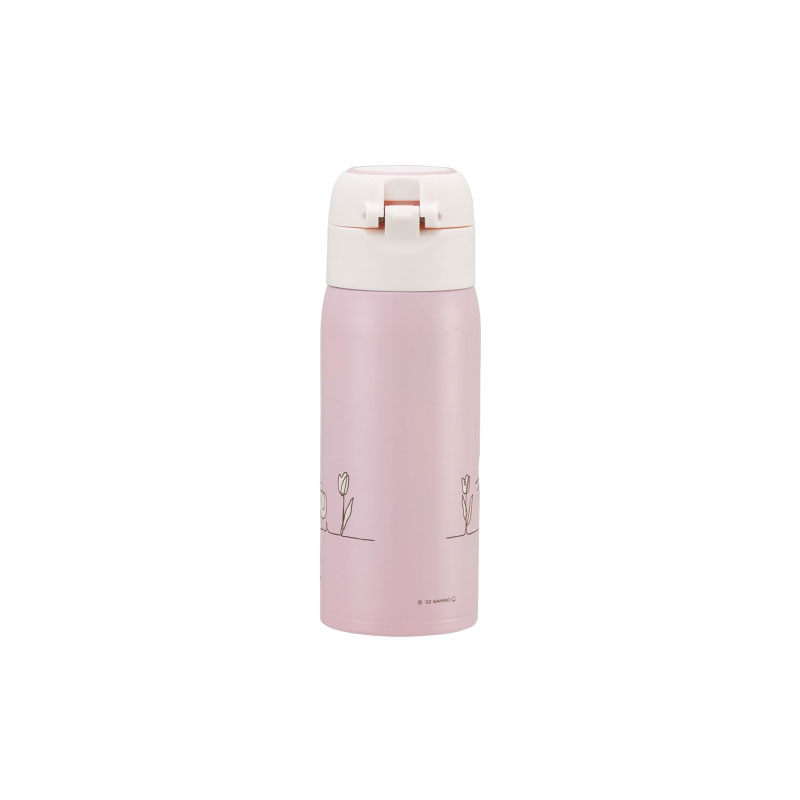 헬로키티 각인텀블러 350ml 원터치 스텐 빨대텀블러 핑크 물병 - 상세 이미지 2