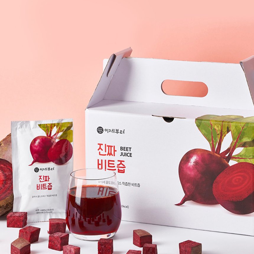 제주산 무설탕 비트즙 NFC 착즙 30포 원액 과채 주스 쥬스 - 상세 이미지 4