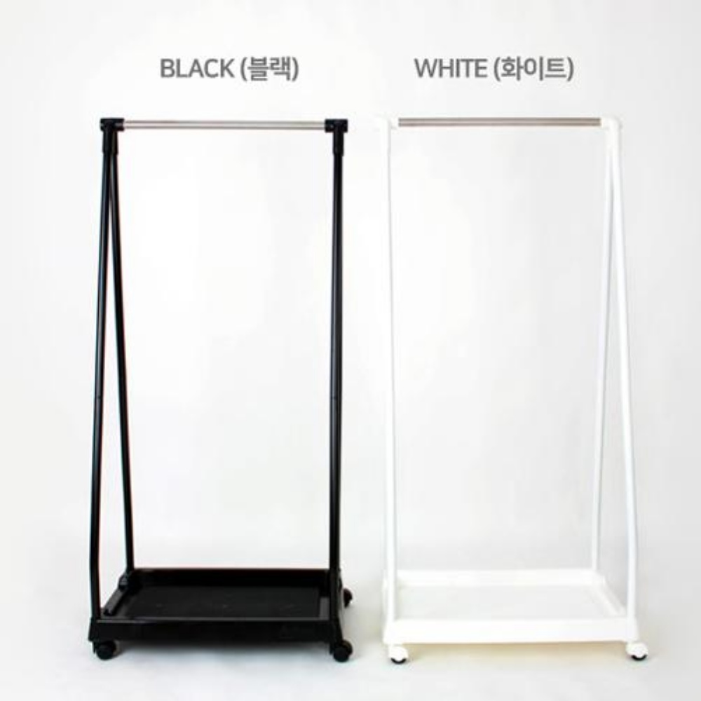 미니행거600 1단행거 옷걸이 틈새 이동식 간이 슬림