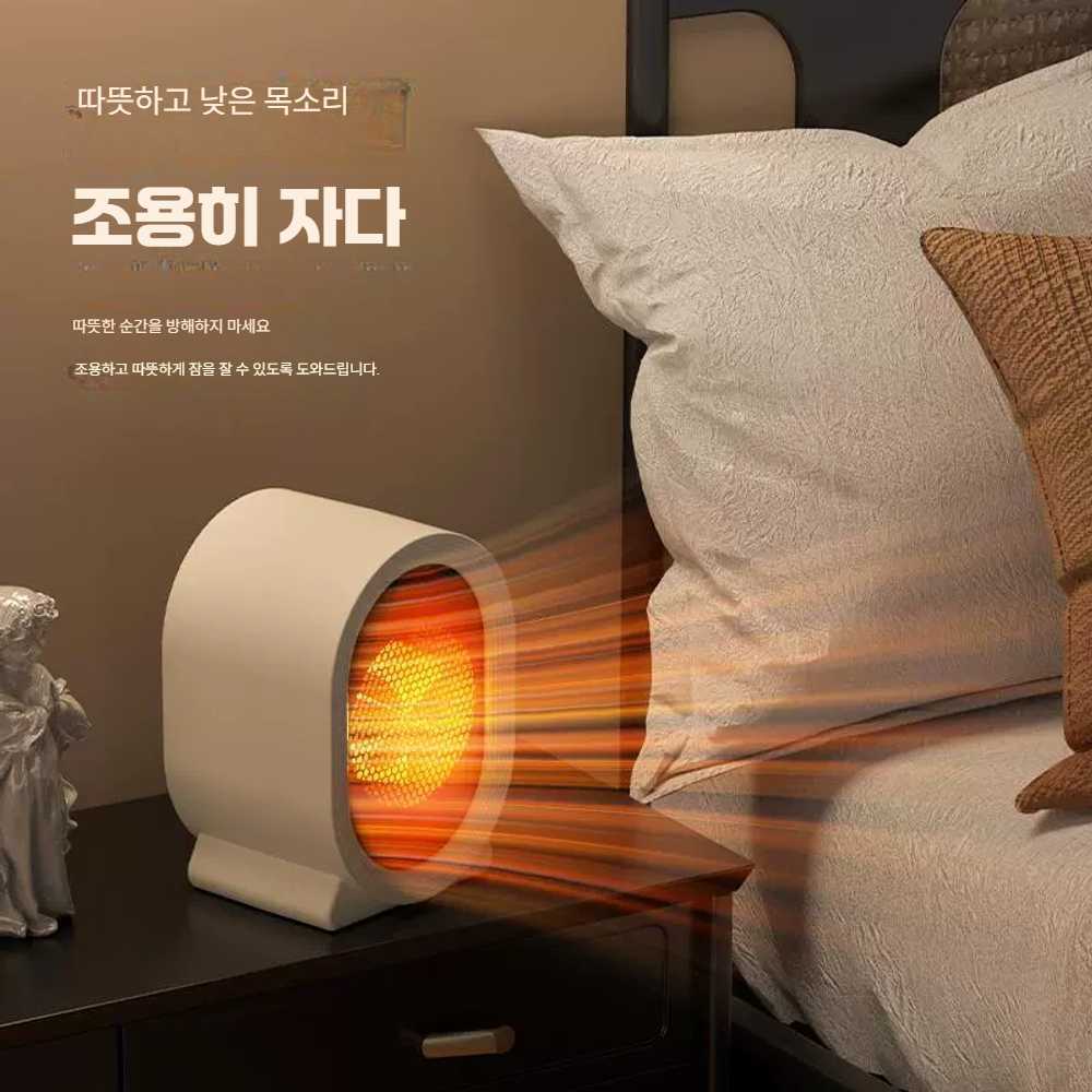 고캠프 소형열풍기 난방기 온풍기 히터 소형 히팅건 사쿠라 핑크 500W - 상세 이미지 3