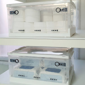 폴딩박스 플라스틱박스 옷보관함 보관상자수납 투명리빙박스대용량 대형리빙박스... 실사용 후기 | 효과 있을까? - 상품 이미지 4