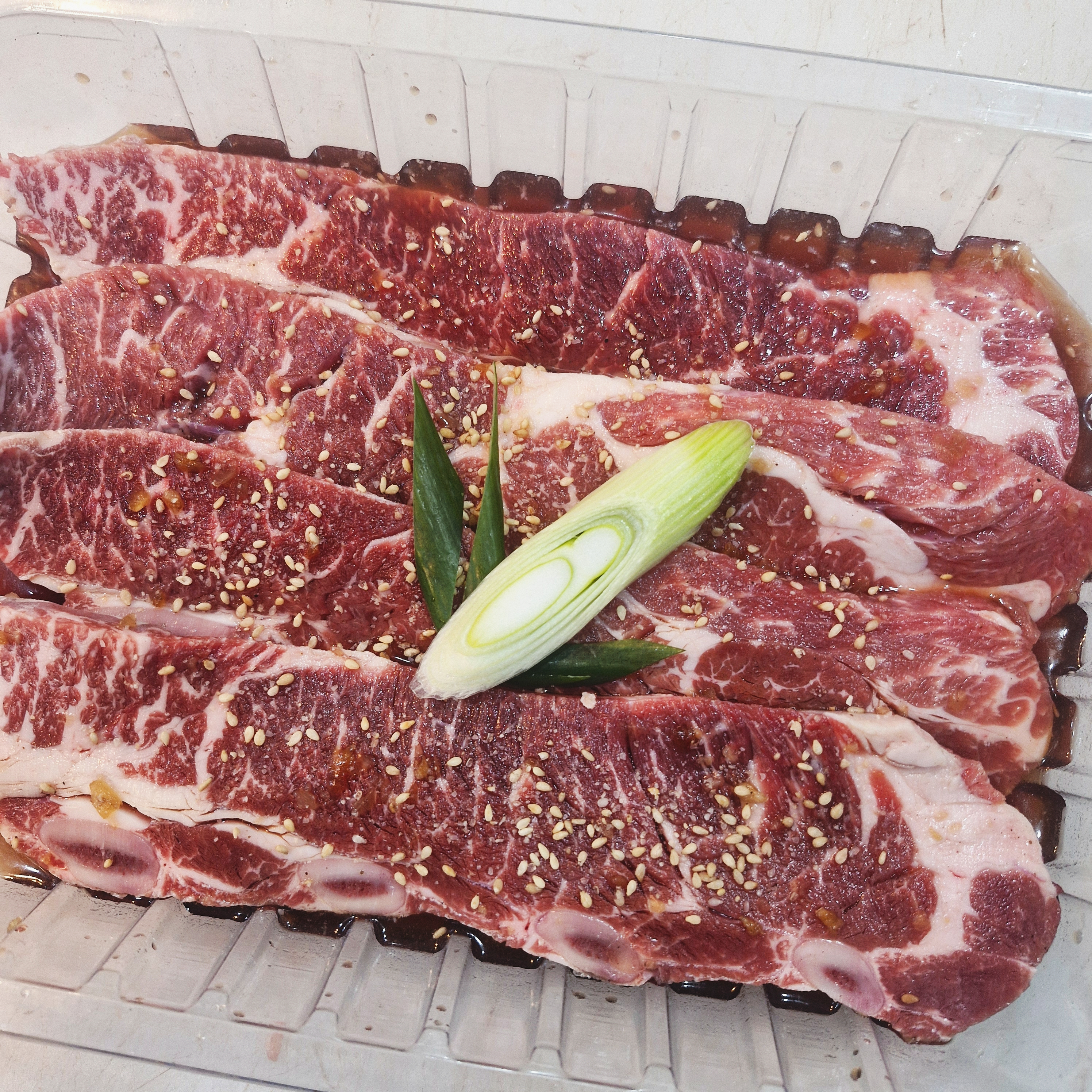 한우대학 미국산 초이스등급 1kg, 1.5kg 양념LA갈비 찜갈비 - 상세 이미지 2
