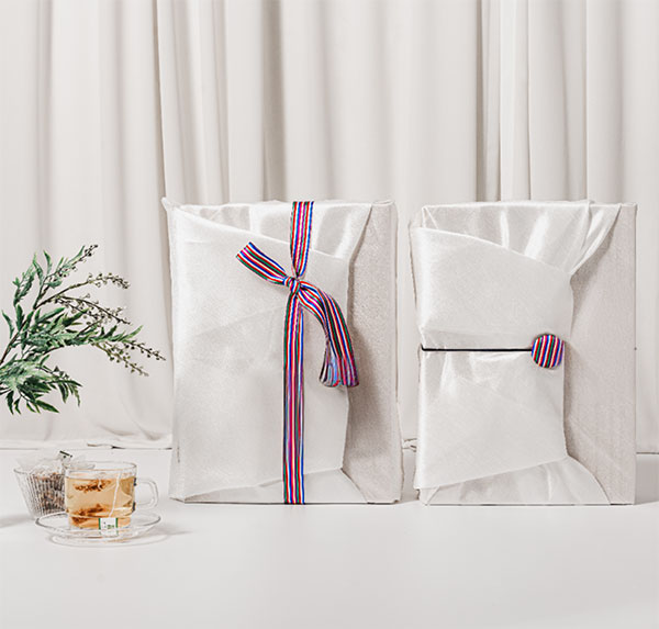 외국인 바이어 한국 전통 한방 수제한차 진명차 5종 선물세트 50티백