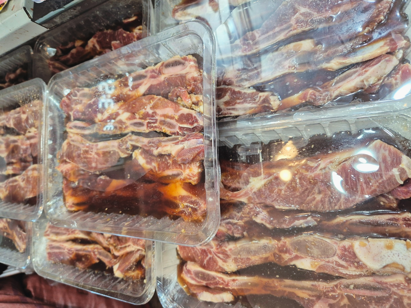 한우대학 미국산 초이스등급 1kg, 1.5kg 양념LA갈비 찜갈비 - 상세 이미지 3