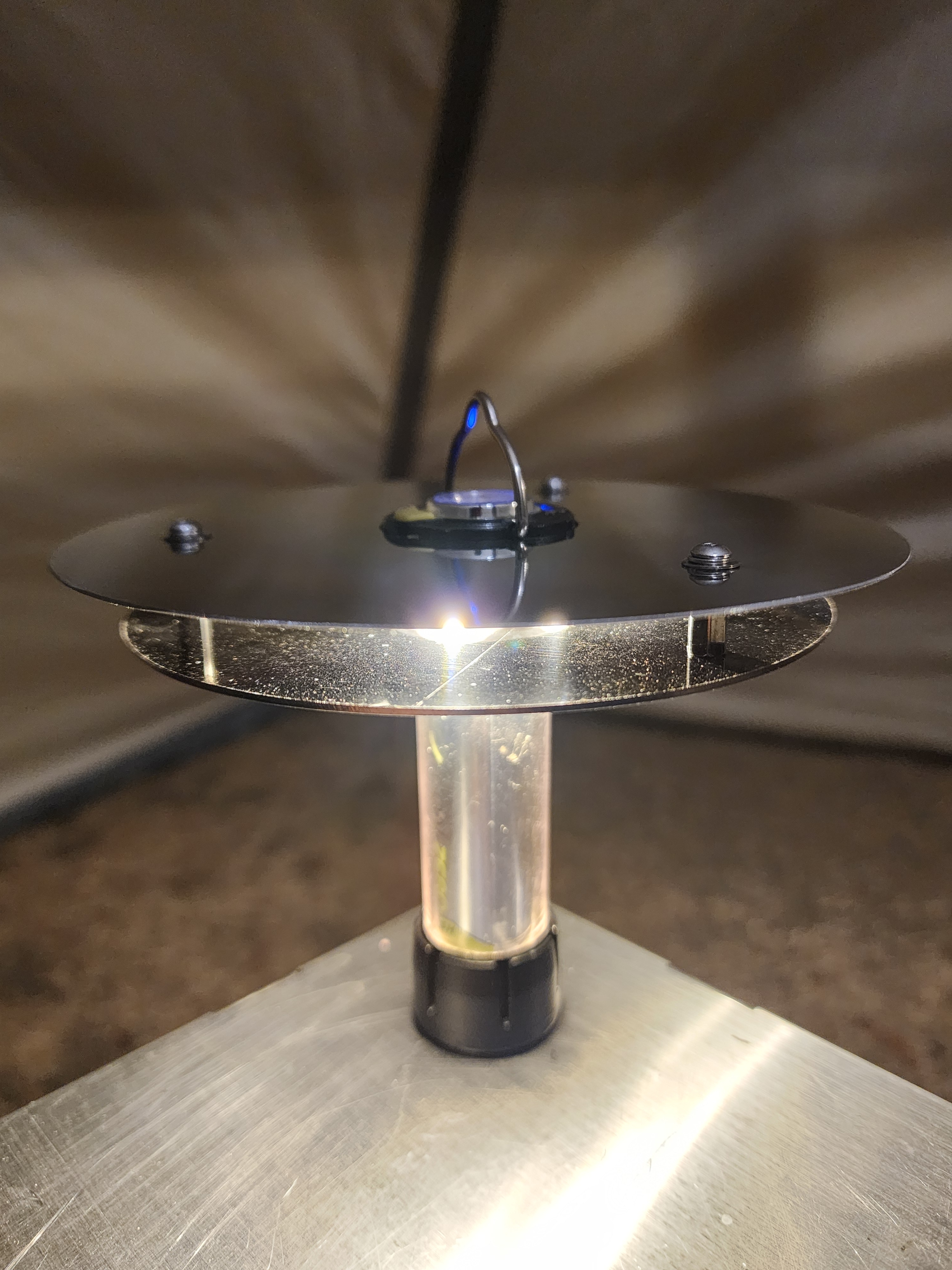 골제로, 미야비 랜턴 쉐이드 미러 스테인레스 더블레이어 파파스캠핑 X 아이언디자인